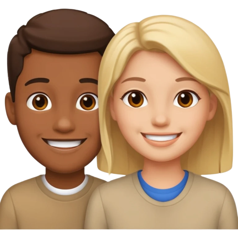 Two friends  emoji