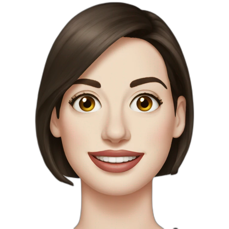 Anne Hathaway emoji