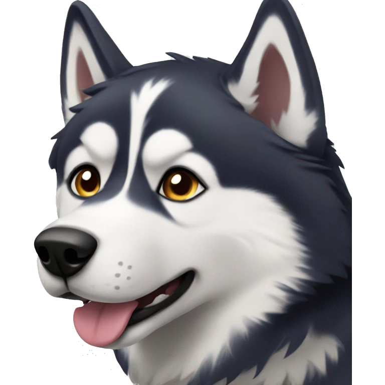 Husky emoji