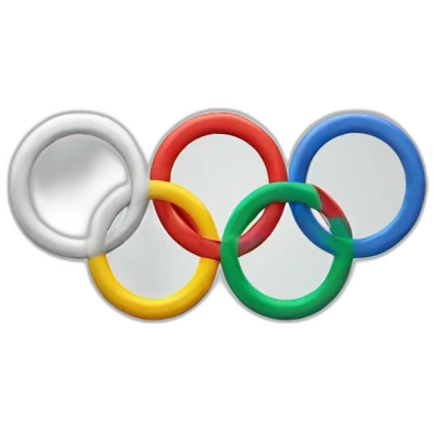 Anneaux olympiques emoji