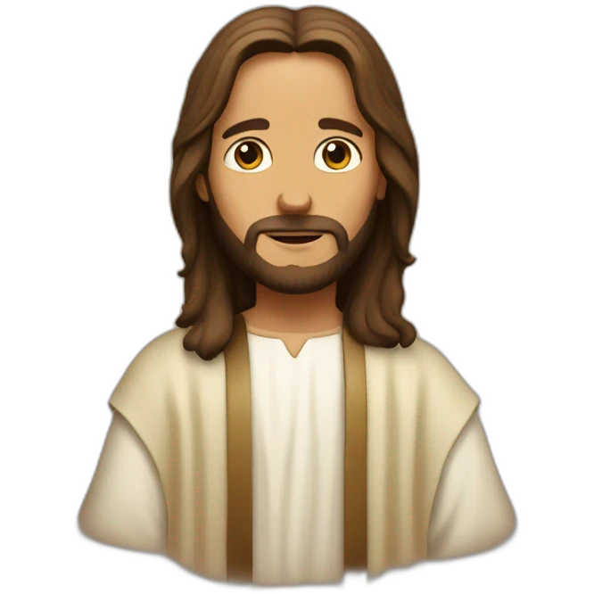 Jesus From Which Come the Hearts of Love emoji