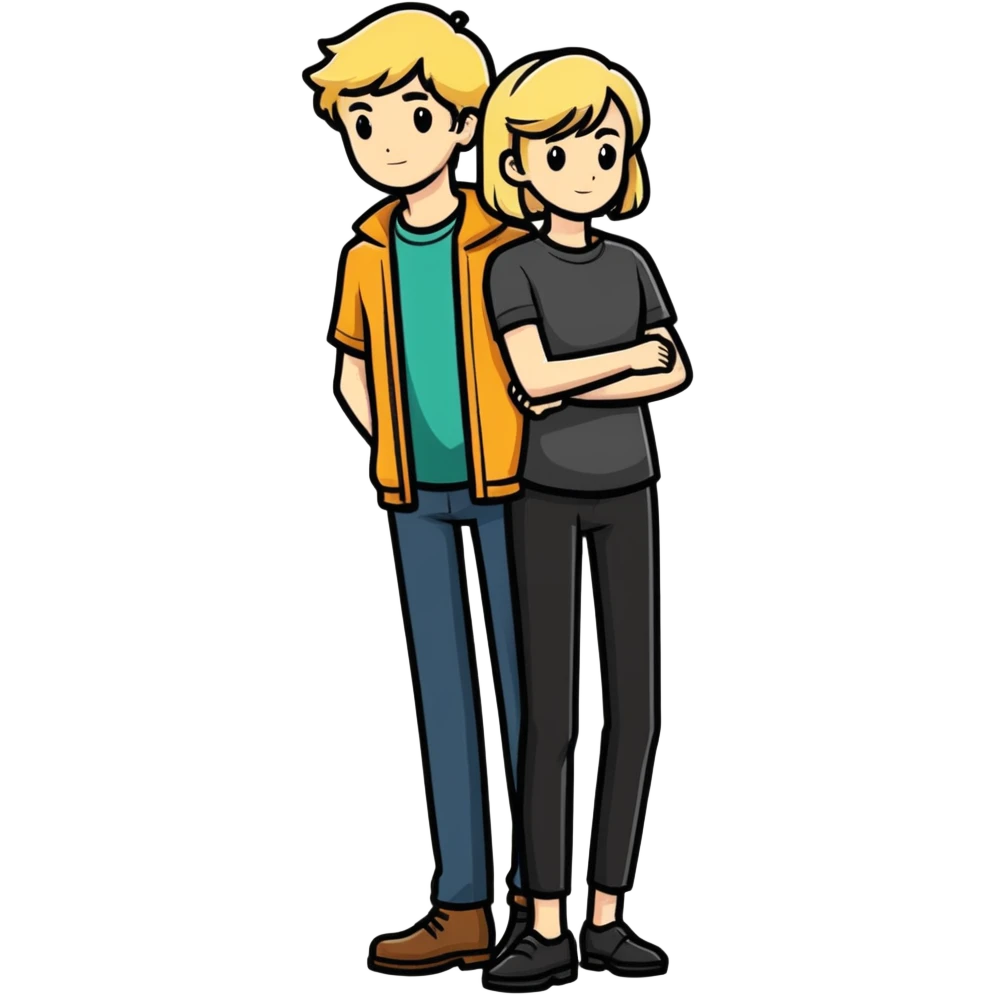 Ron with blonde woman emoji