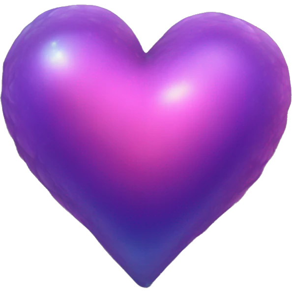 dark iridescent scale heart emoji