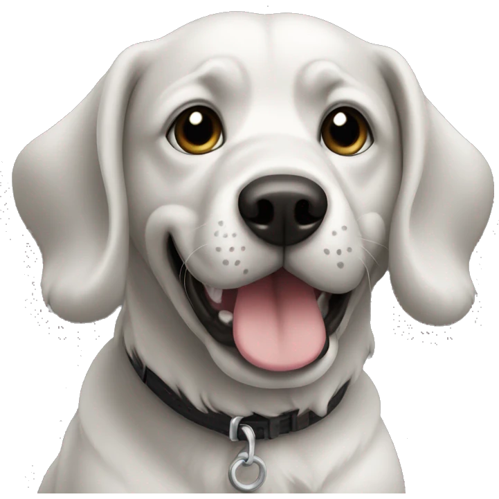 Dog black emoji