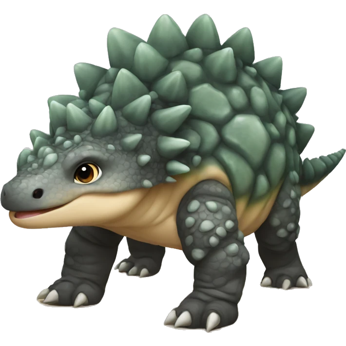 accurate ankylosaurus baby emoji