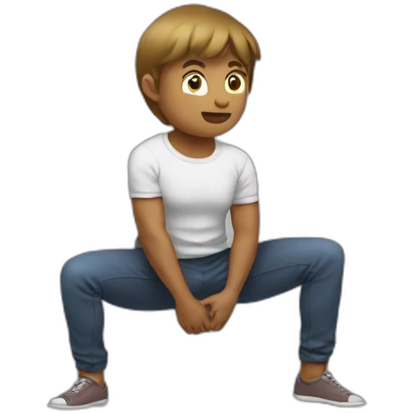 Squat emoji