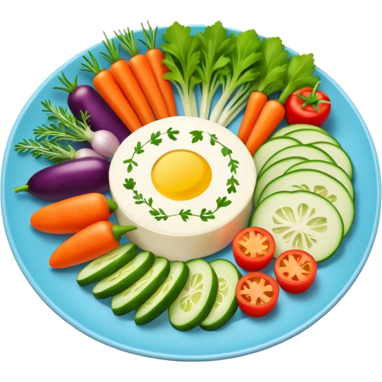 vegeterian dish emoji