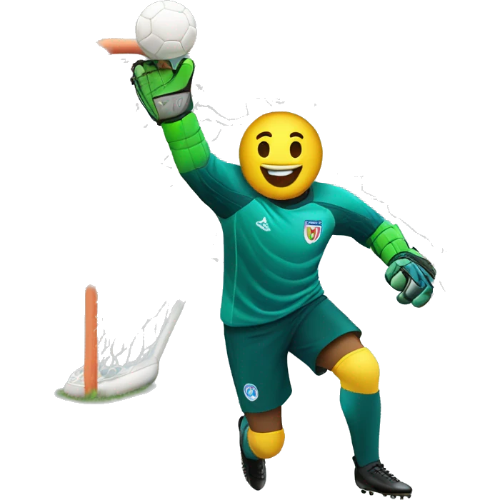 Goal keeper emoji