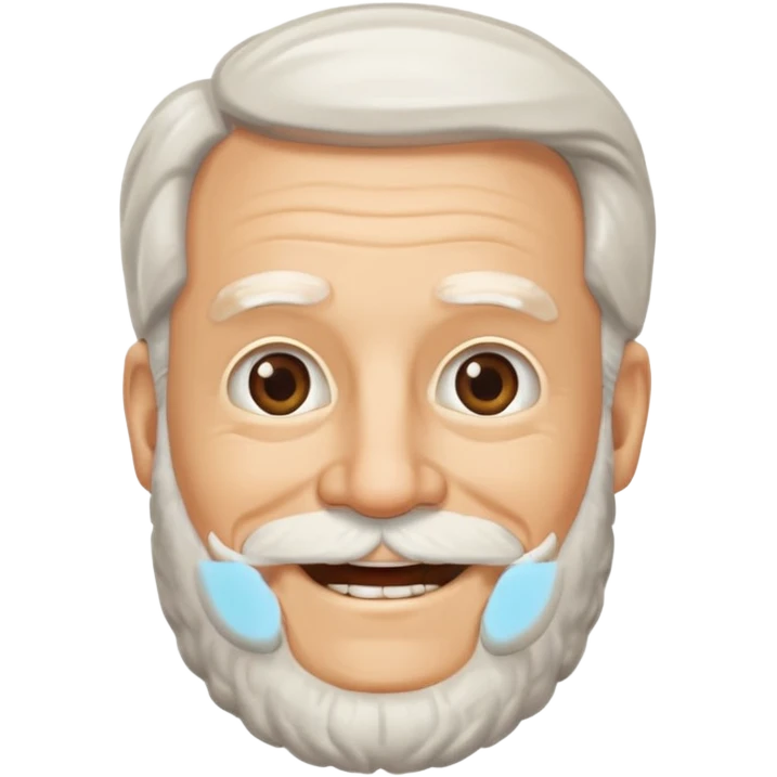 Kernel sanders with beard emoji