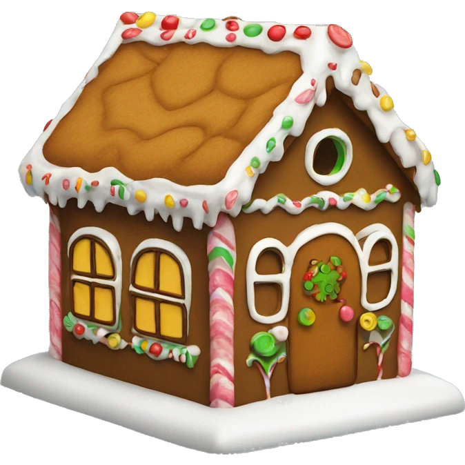 Ginger bread house emoji