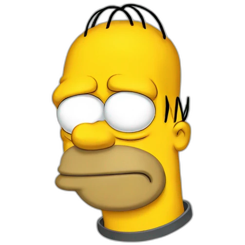 Homer simpson emoji