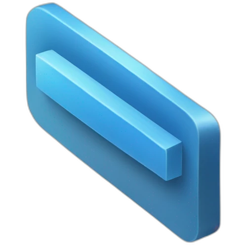 Blue authentication mark emoji