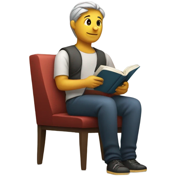 Not watching tv emoji