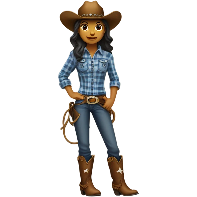 Cowgirl emoji