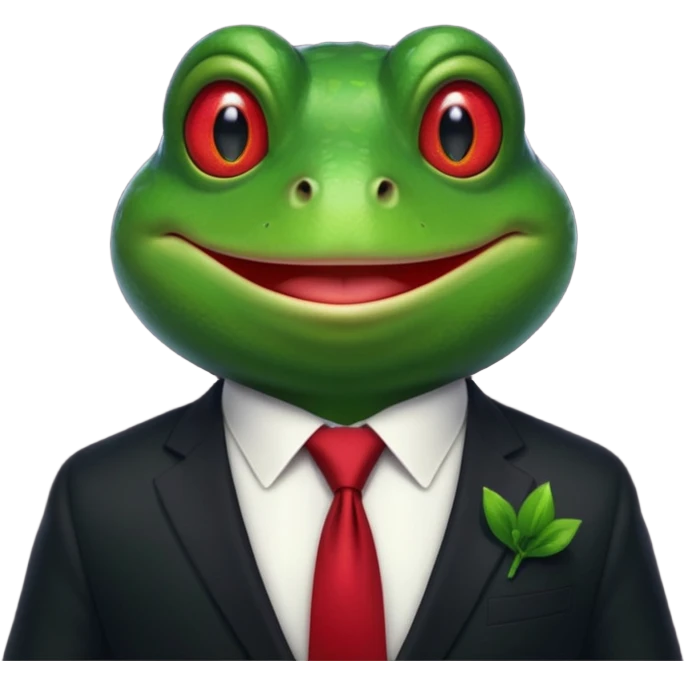 politician Frog emoji