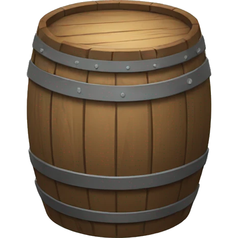 pleading wooden barrel emoji