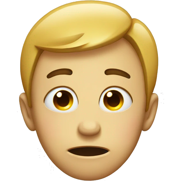 crying emoji with a smile but tired eyes emoji