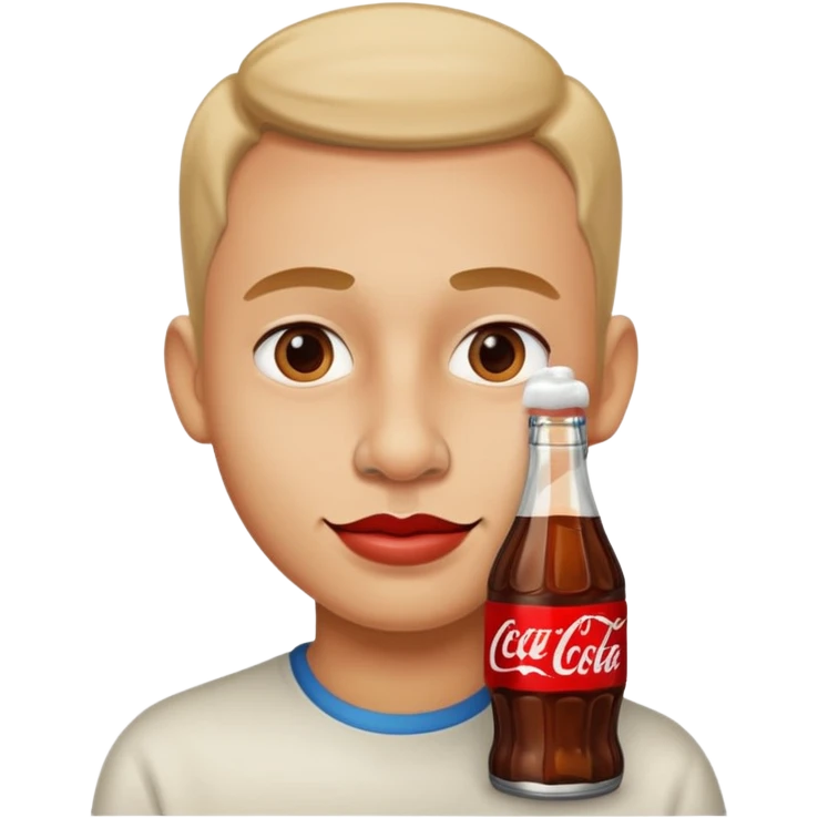 Coke nose emoji