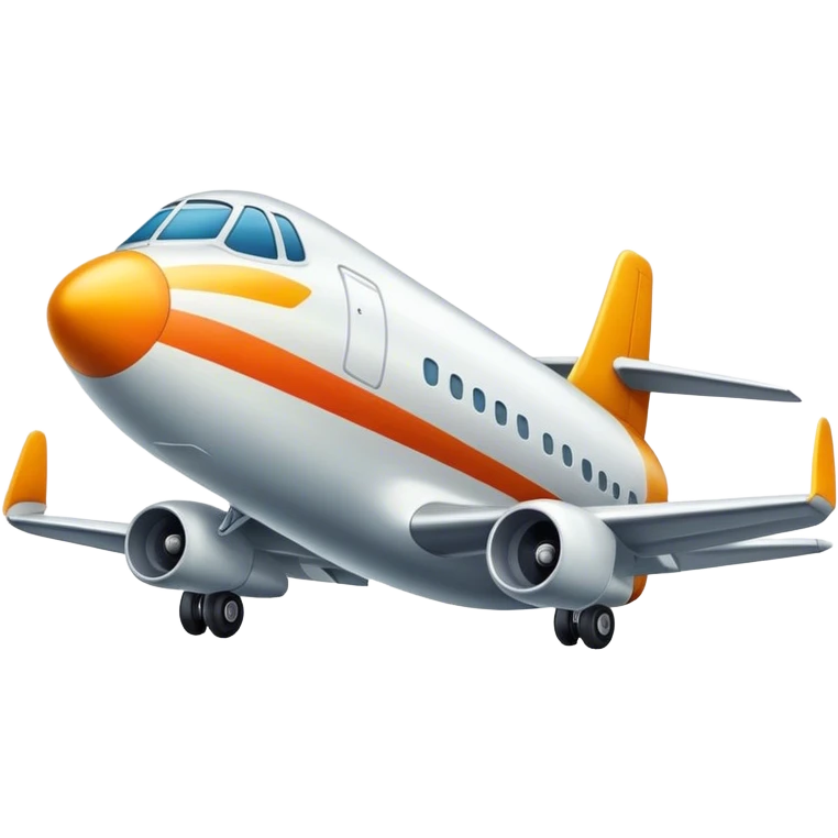Cool plane taking off emoji