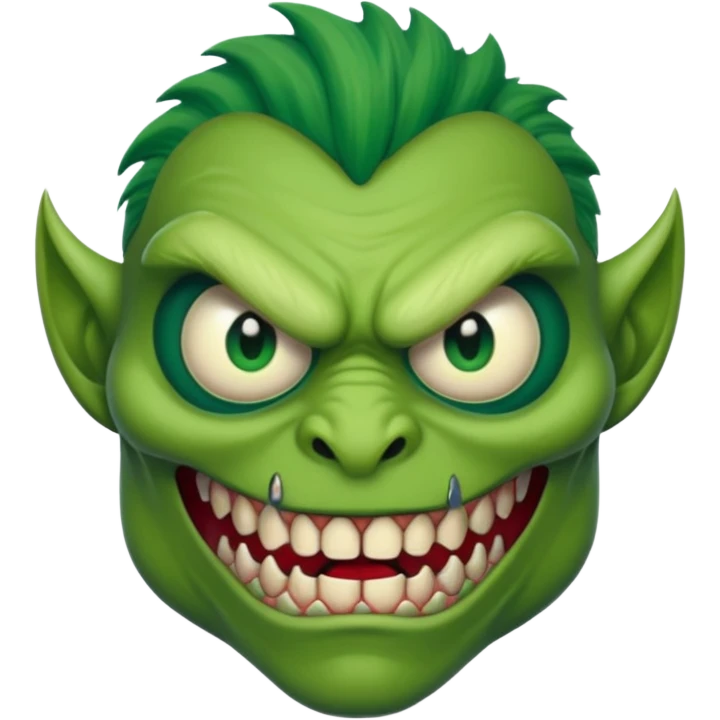 a monster with one eye emoji