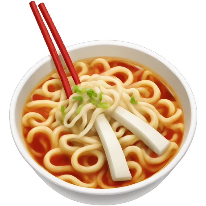 shin ramen noodle  emoji