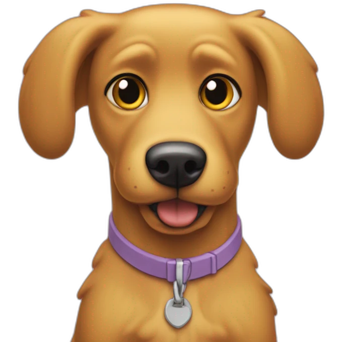 poochie from the Simpson emoji