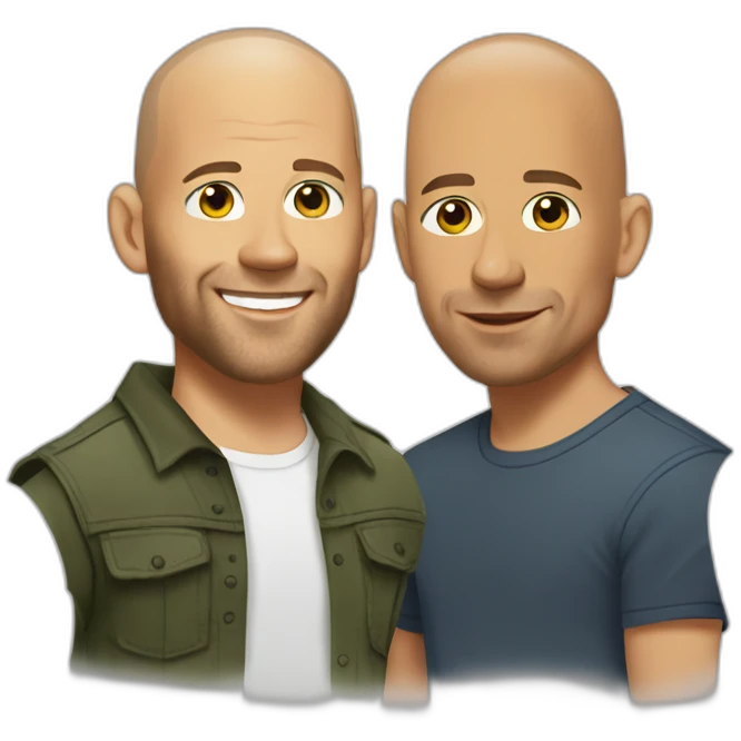 Paul Walker et vin diesel emoji