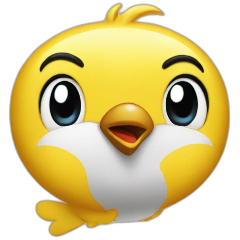 Tweety emoji
