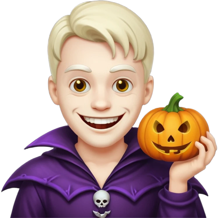 Halloween mood male emoji