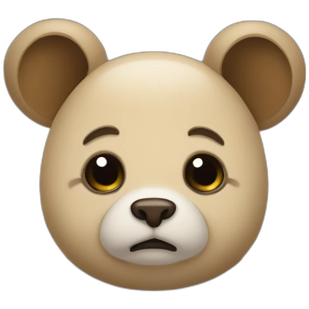 A sad golang gopher emoji