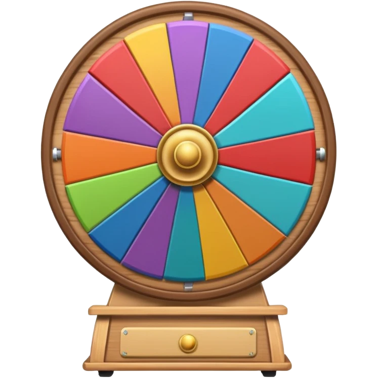 prize wheel emoji