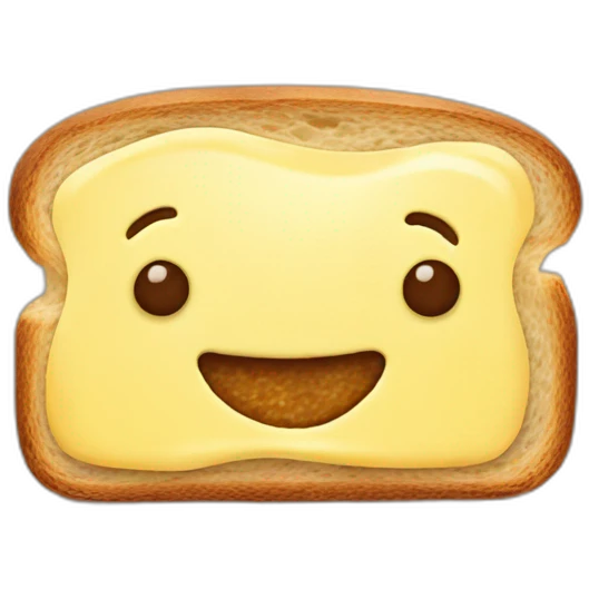 Nuttela Brot mit butter emoji