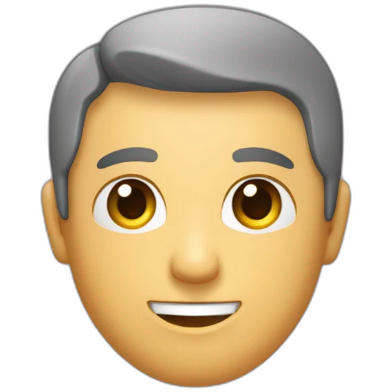 persona de perfil con su brazo derecho extendido en angulo de 70 grados y la palma extendida mirando hacia abajo. emoji