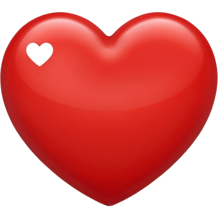 red heart emoji