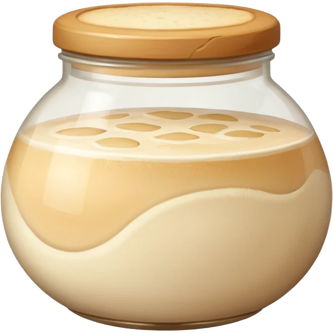Sourdough starter emoji