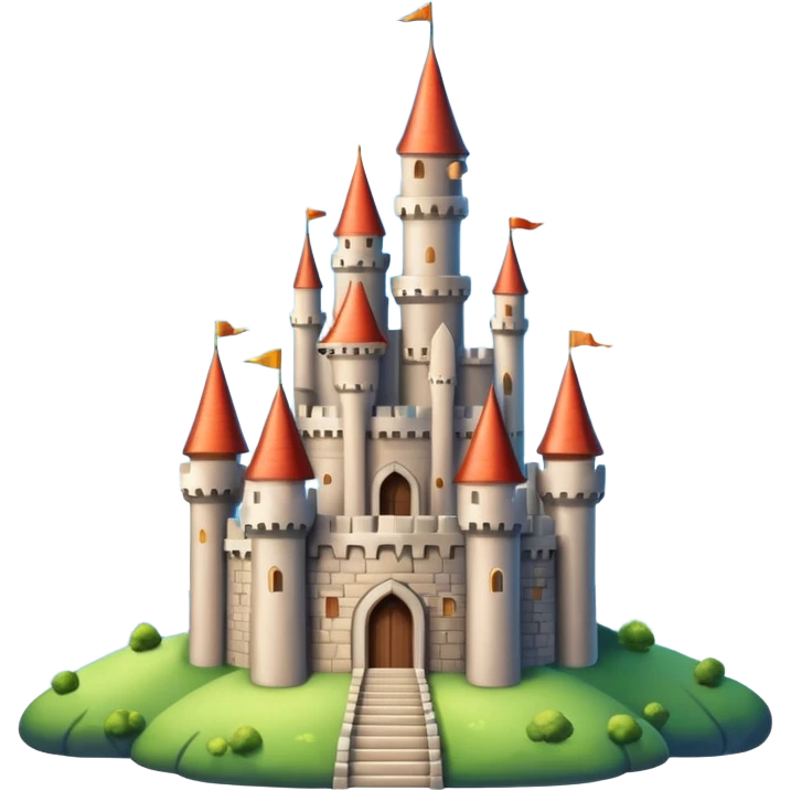 fantasy castle on the sky emoji
