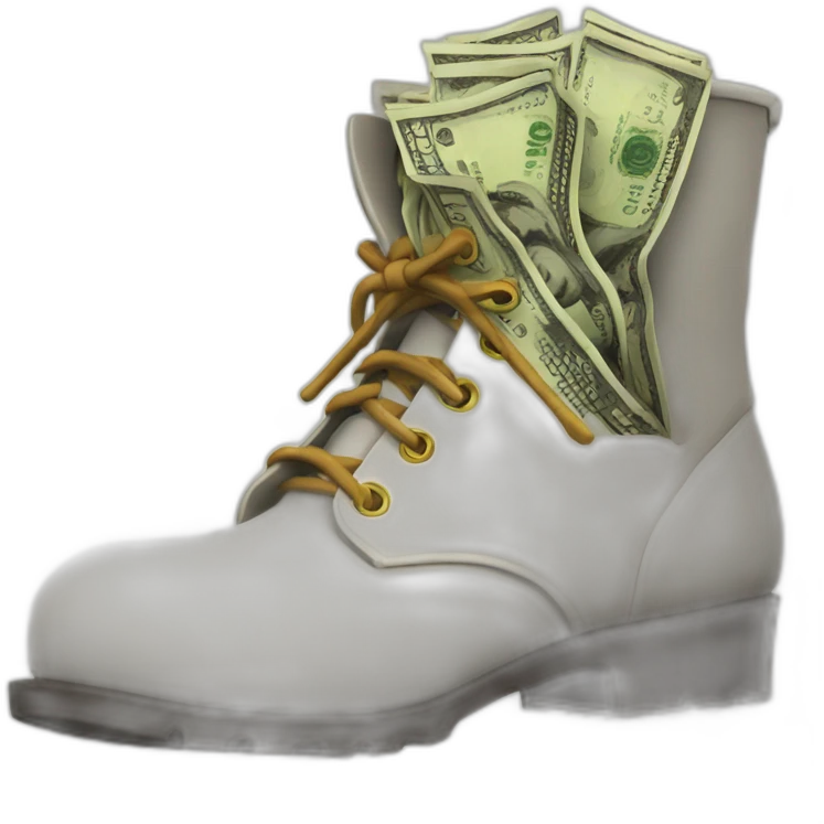 bootie with money emoji