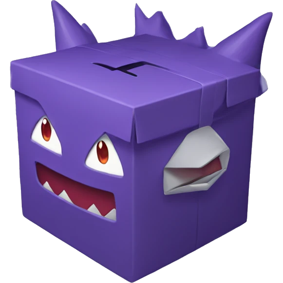Gengar box  emoji