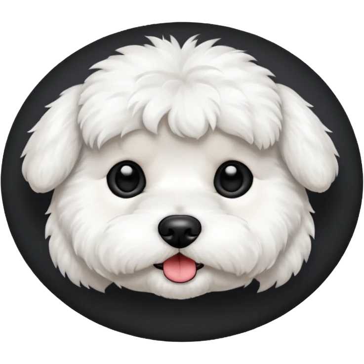 Собака Бішон-Фрізе emoji
