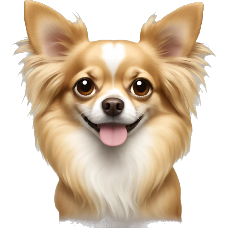 Longhair Chihuahua  emoji