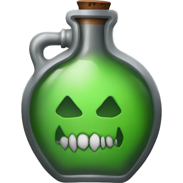 poison flask emoji