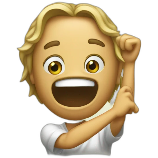 quelle quun qui fait un dab emoji