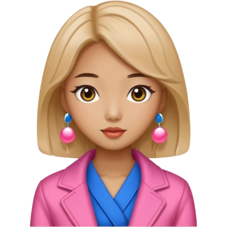 fashionably grily, designer, korean, bubbly emoji