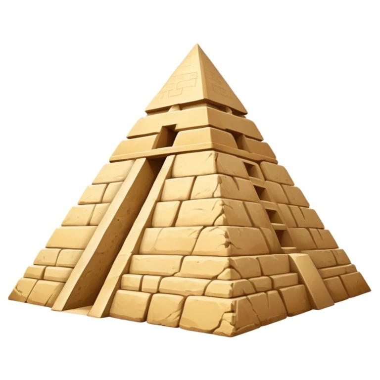 Egyptian pyramid emoji