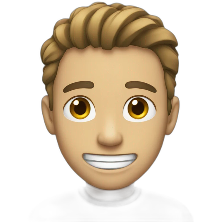 empty smile emoji