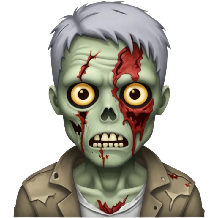 Miebro humano zumbi emoji