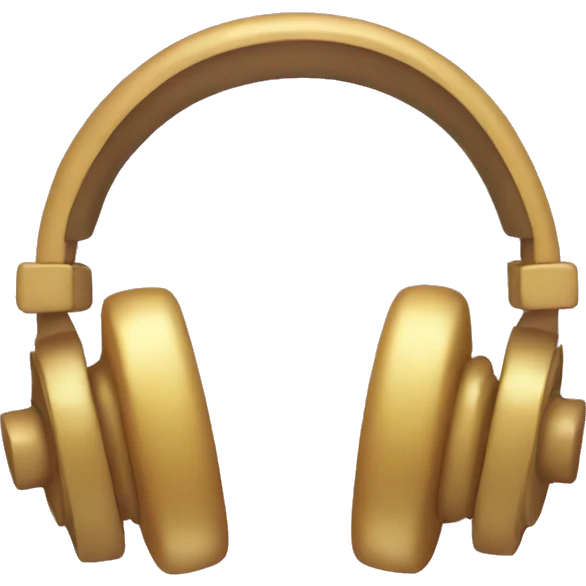 headphones with bows emoji