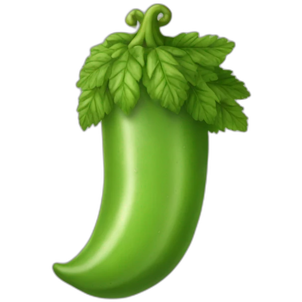Cornichon vivant emoji