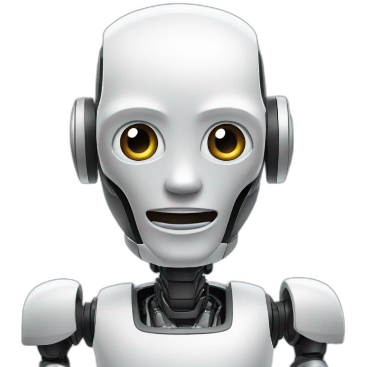 ai robot speaks emoji