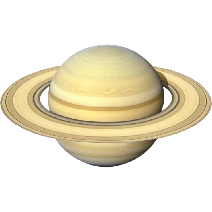 Saturn (planet) emoji